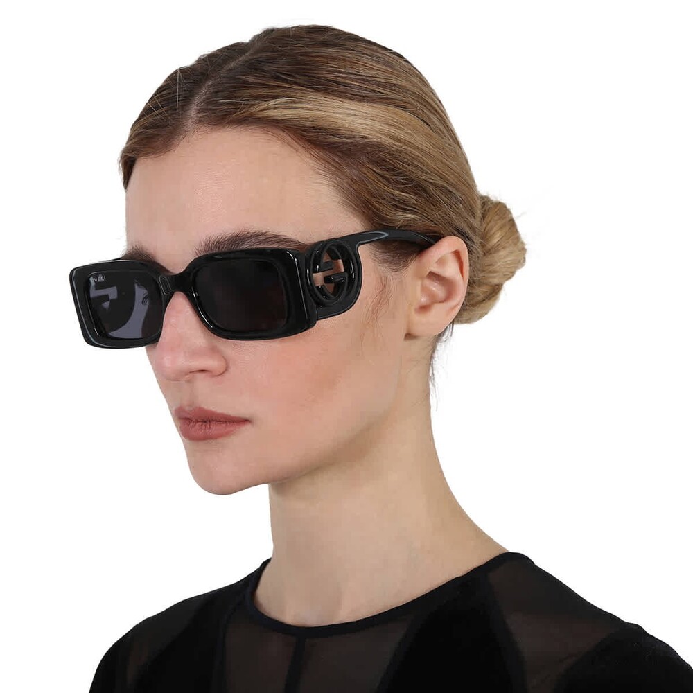 Gucci Grey Rectangular Ladies #265211G21B